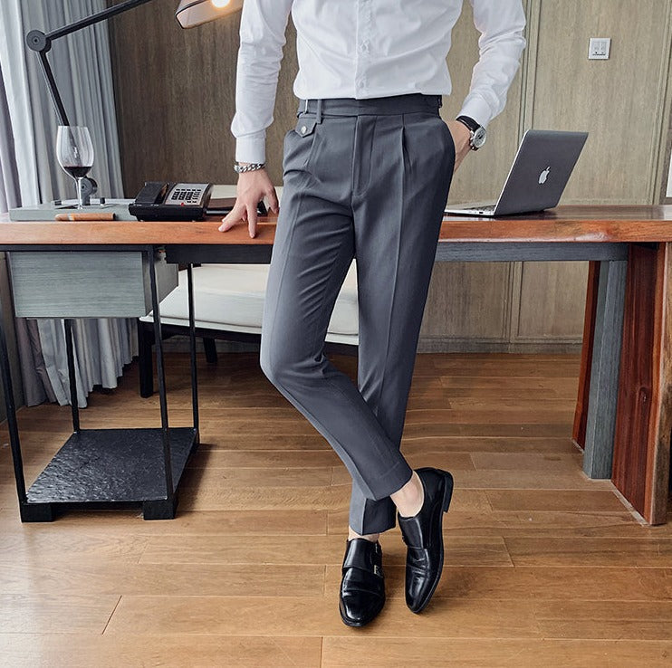 Luvo | Pantalon Élégant pour Homme au Style Britannique