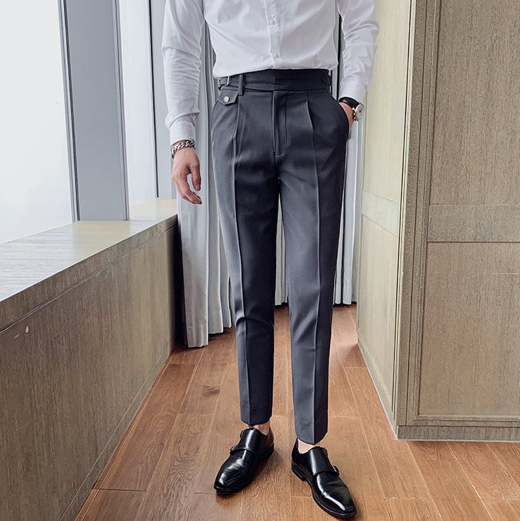 Luvo | Pantalon Élégant pour Homme au Style Britannique