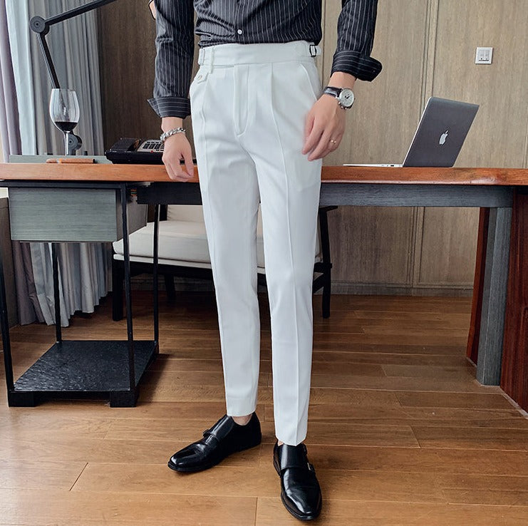 Luvo | Pantalon Élégant pour Homme au Style Britannique