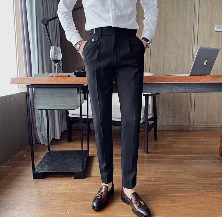Luvo | Pantalon Élégant pour Homme au Style Britannique