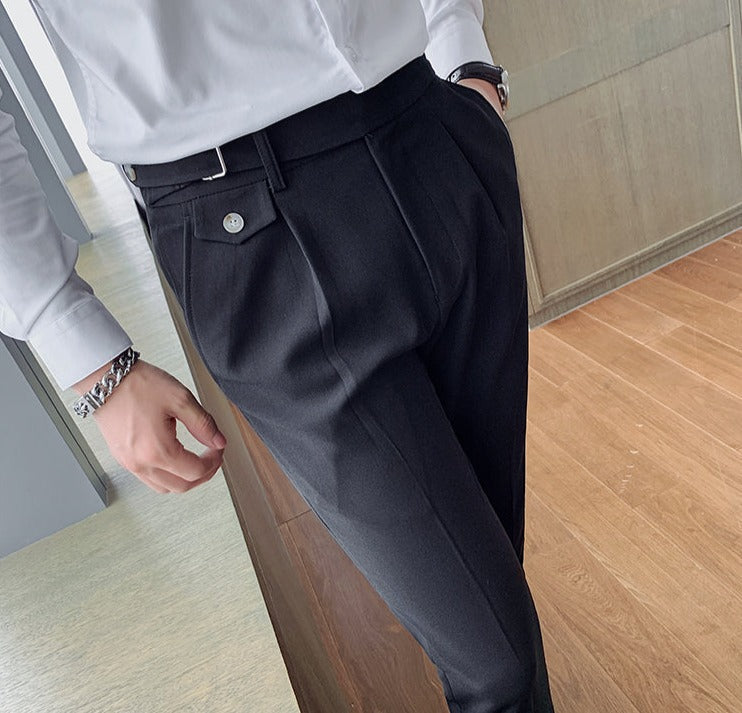 Luvo | Pantalon Élégant pour Homme au Style Britannique