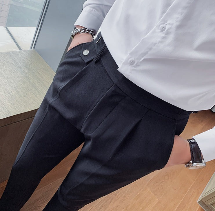 Luvo | Pantalon Élégant pour Homme au Style Britannique