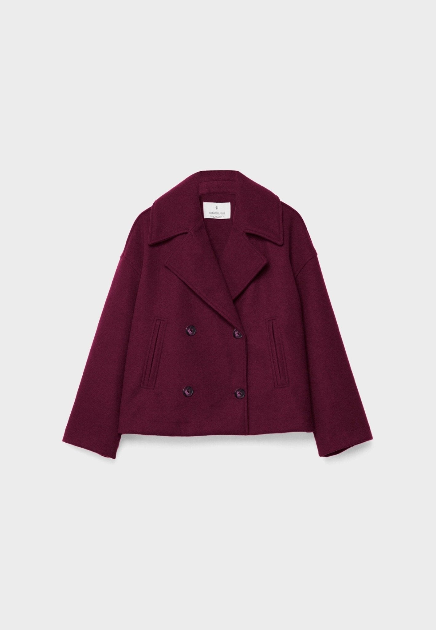 Luvo | Veste Courte pour Femme – Modèle Croisé à Double Boutonnage