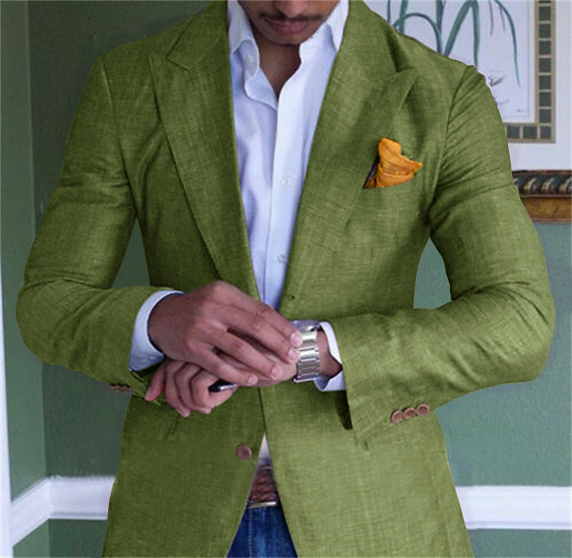 Luvo | Veste Blazer de Costume pour Homme - Coupe Slim