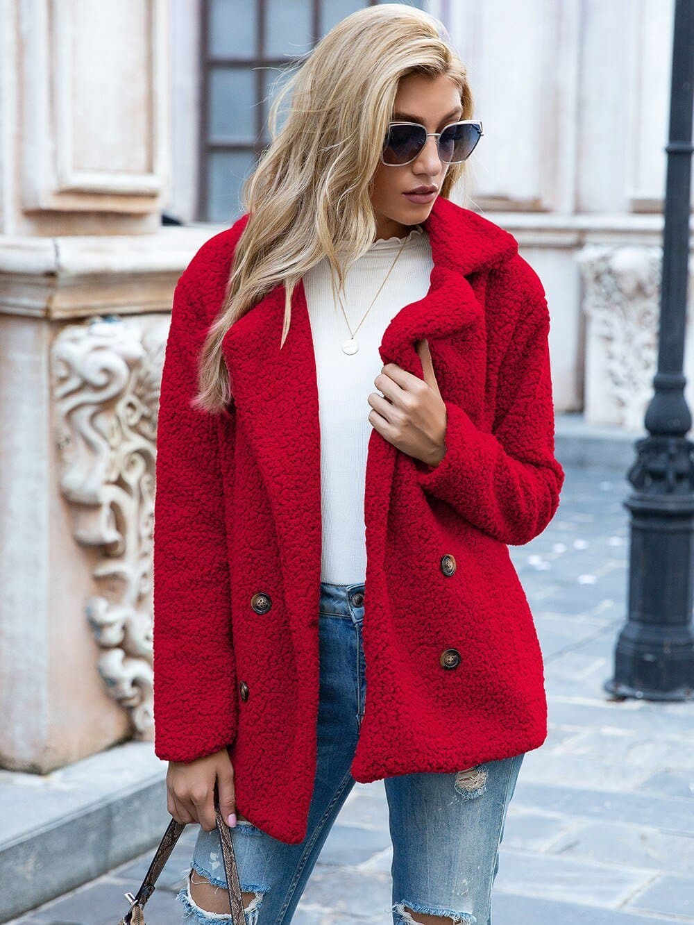 Luvo | Manteau pour femme – Col à Revers Classique