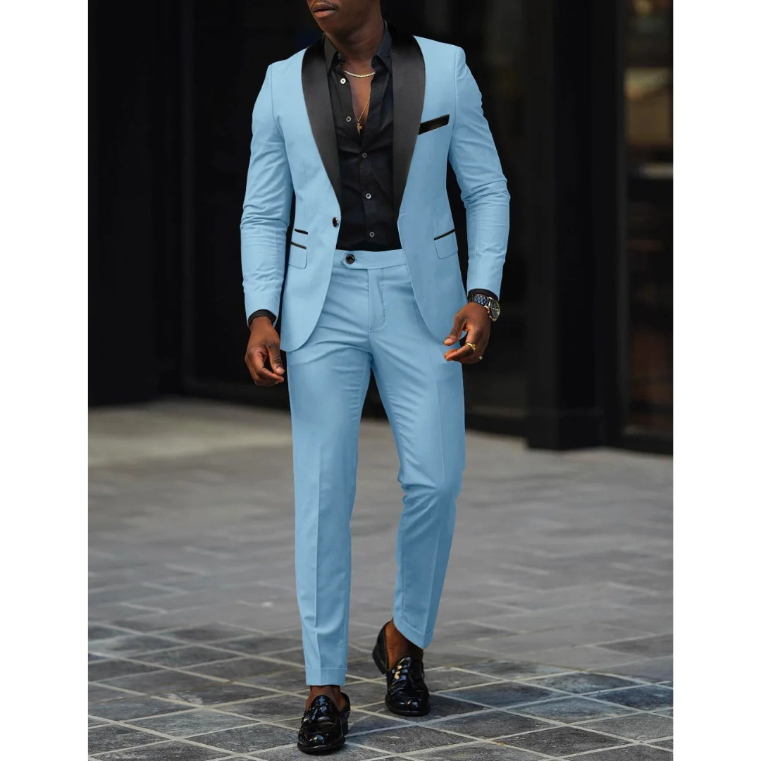 Luvo | Costume Moderne pour Homme – Invité de Mariage Élégant et Intemporel