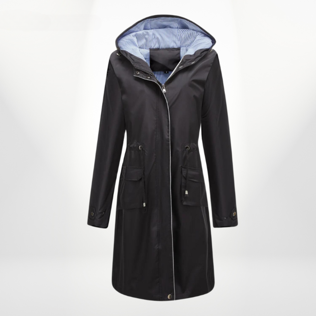 Luvo | Trench-coat pour femme avec capuche