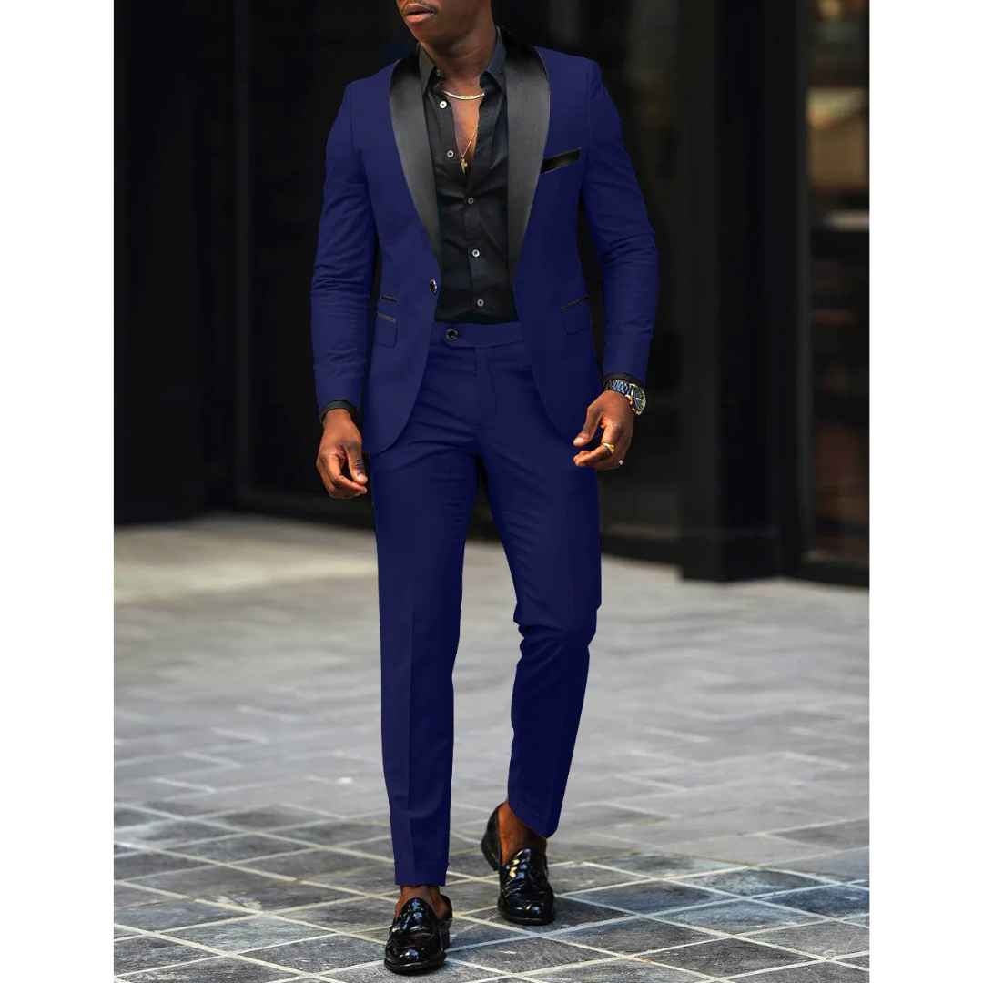 Luvo | Costume Moderne pour Homme – Invité de Mariage Élégant et Intemporel