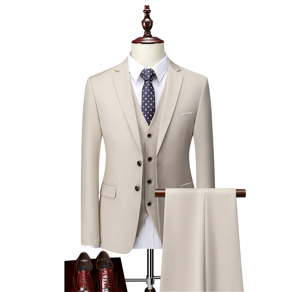 Luvo | Costume Homme 3 Pièces Formel – Veste, Pantalon et Gilet Inclus