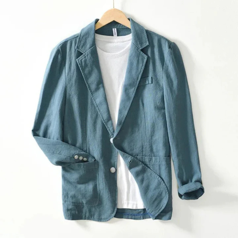 Luvo | Blazer décontracté à manches longues pour homme – léger