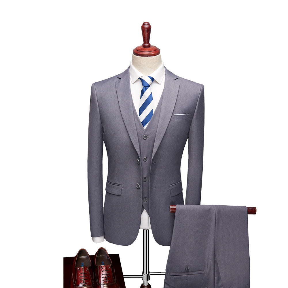 Luvo | Costume Homme 3 Pièces Formel – Veste, Pantalon et Gilet Inclus
