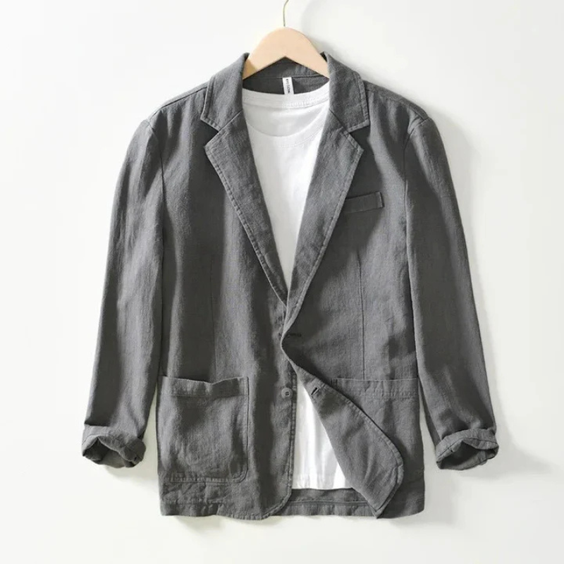 Luvo | Blazer décontracté à manches longues pour homme – léger