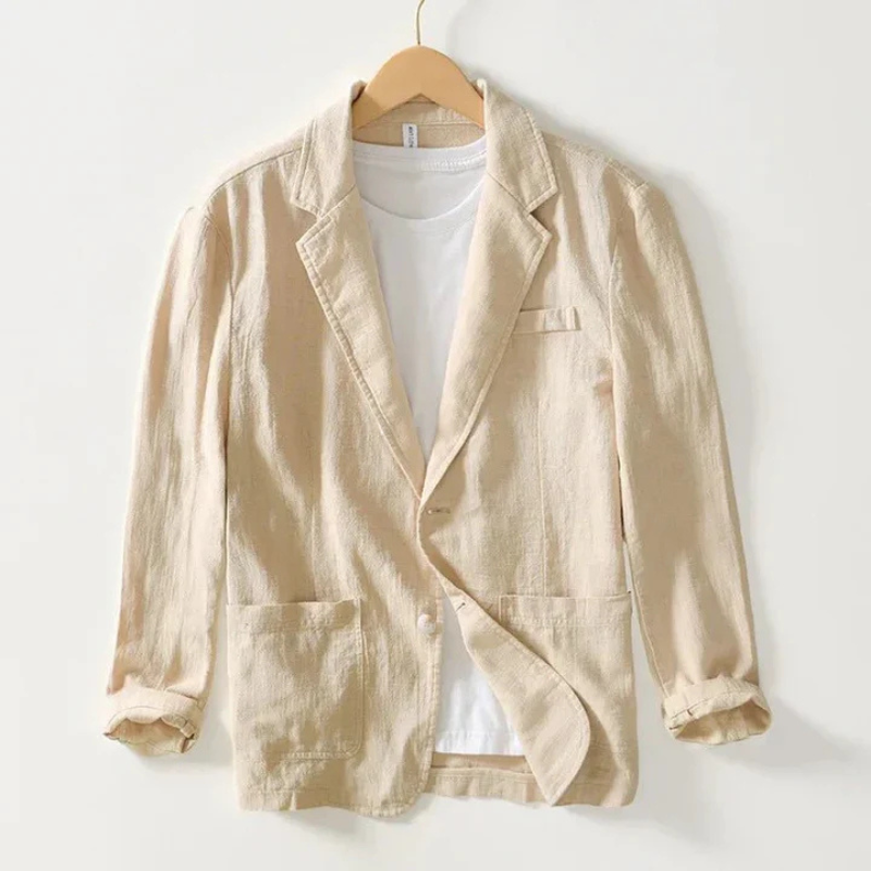 Luvo | Blazer décontracté à manches longues pour homme – léger