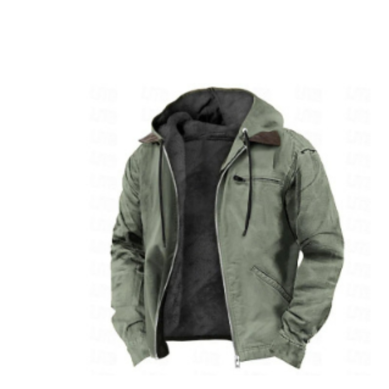 Luvo | Veste à capuche classique pour homme - Chaude