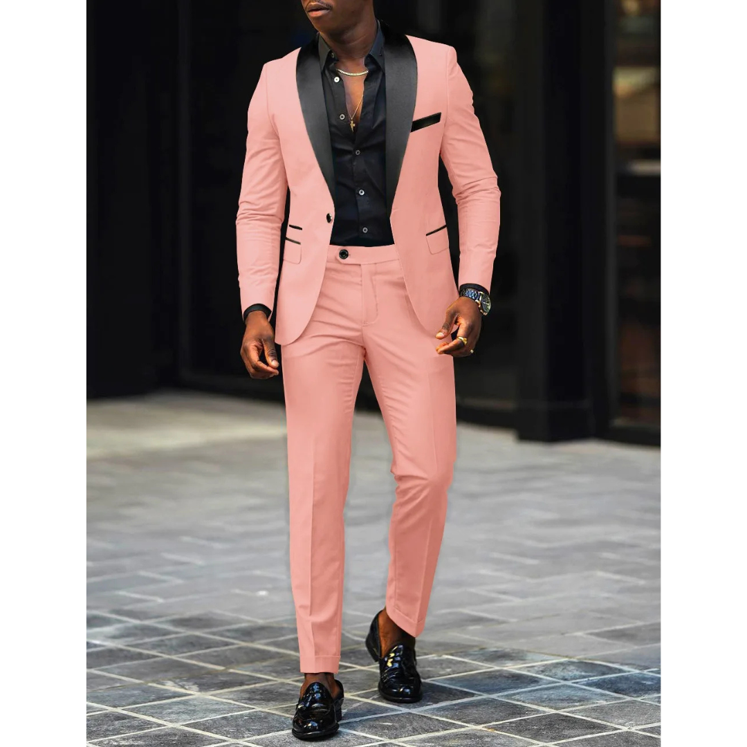 Luvo | Costume Moderne pour Homme – Invité de Mariage Élégant et Intemporel