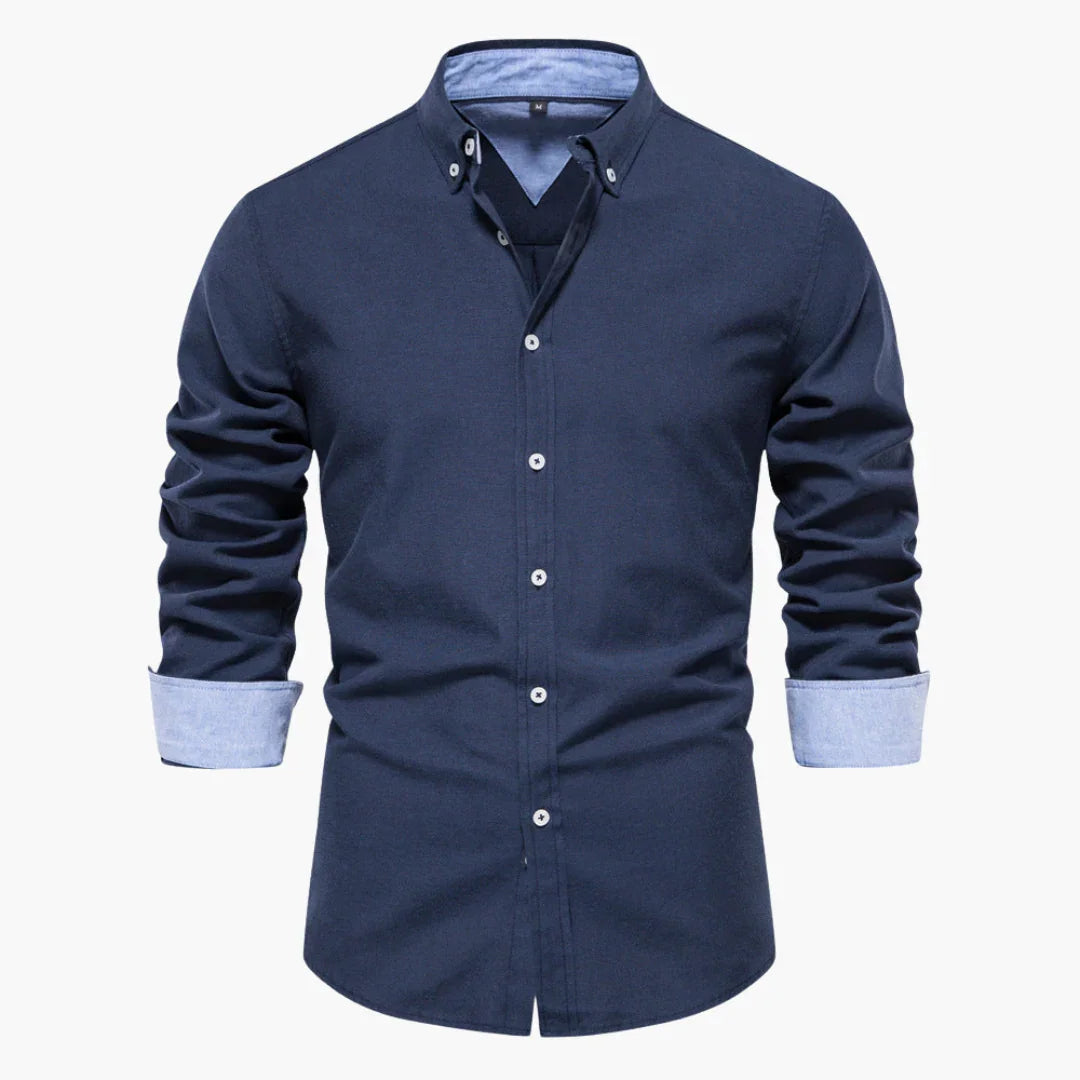 Luvo | Chemise Homme – Manches Longues et Col Classique
