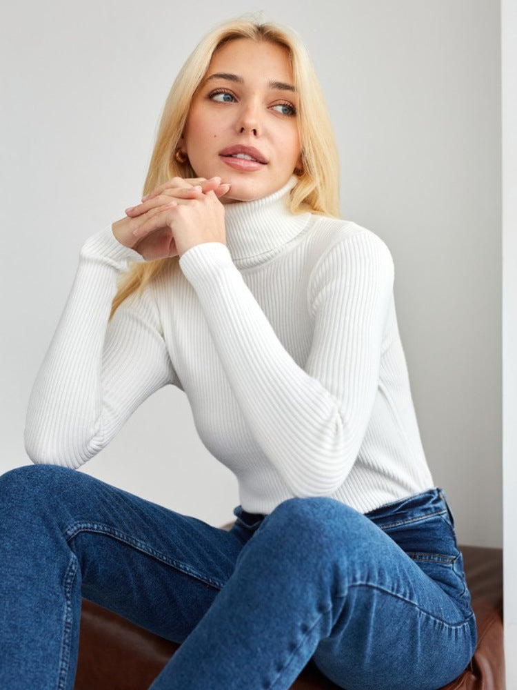 Luvo | Pull à col roulé pour femme - Décontracté