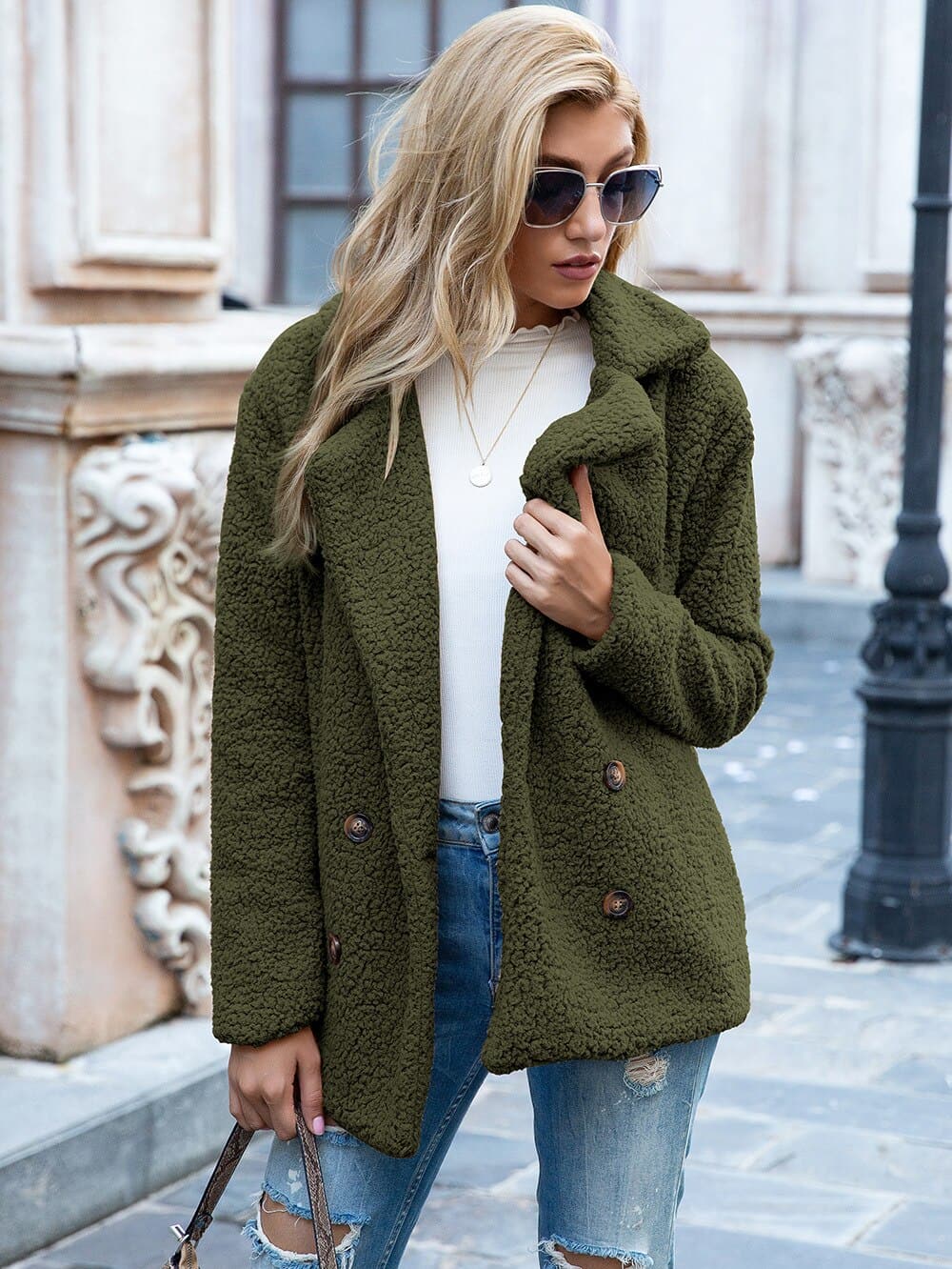 Luvo | Manteau pour femme – Col à Revers Classique