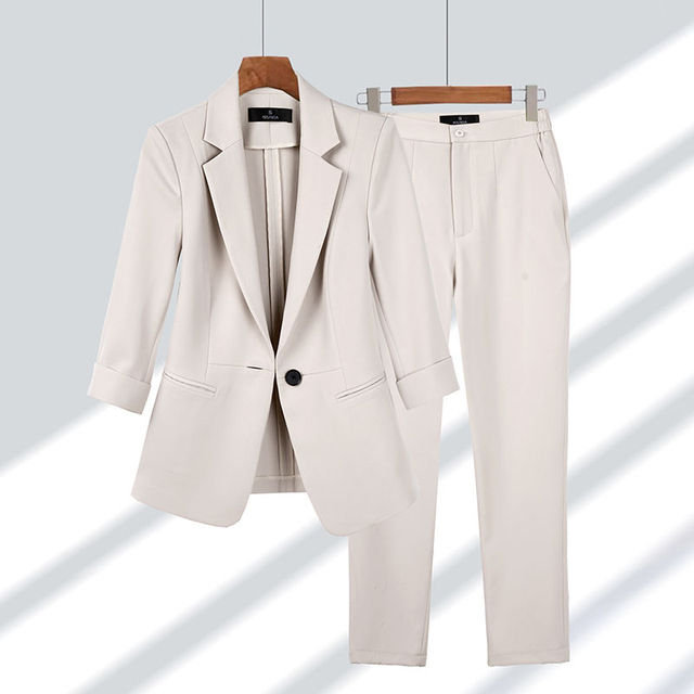 Luvo | Ensemble Blazer & Pantalon Femme – Élégant & Professionnel