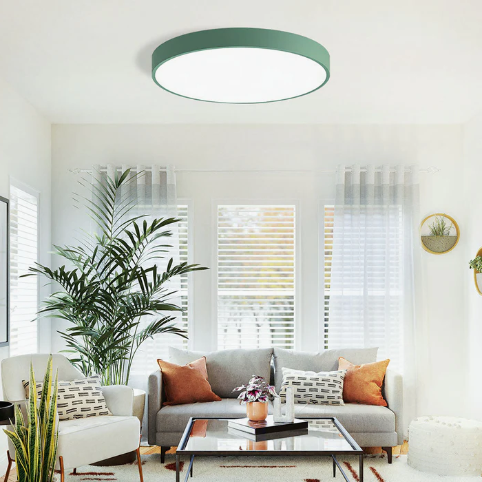 Luvo | Round LED Ceiling Light – Simple