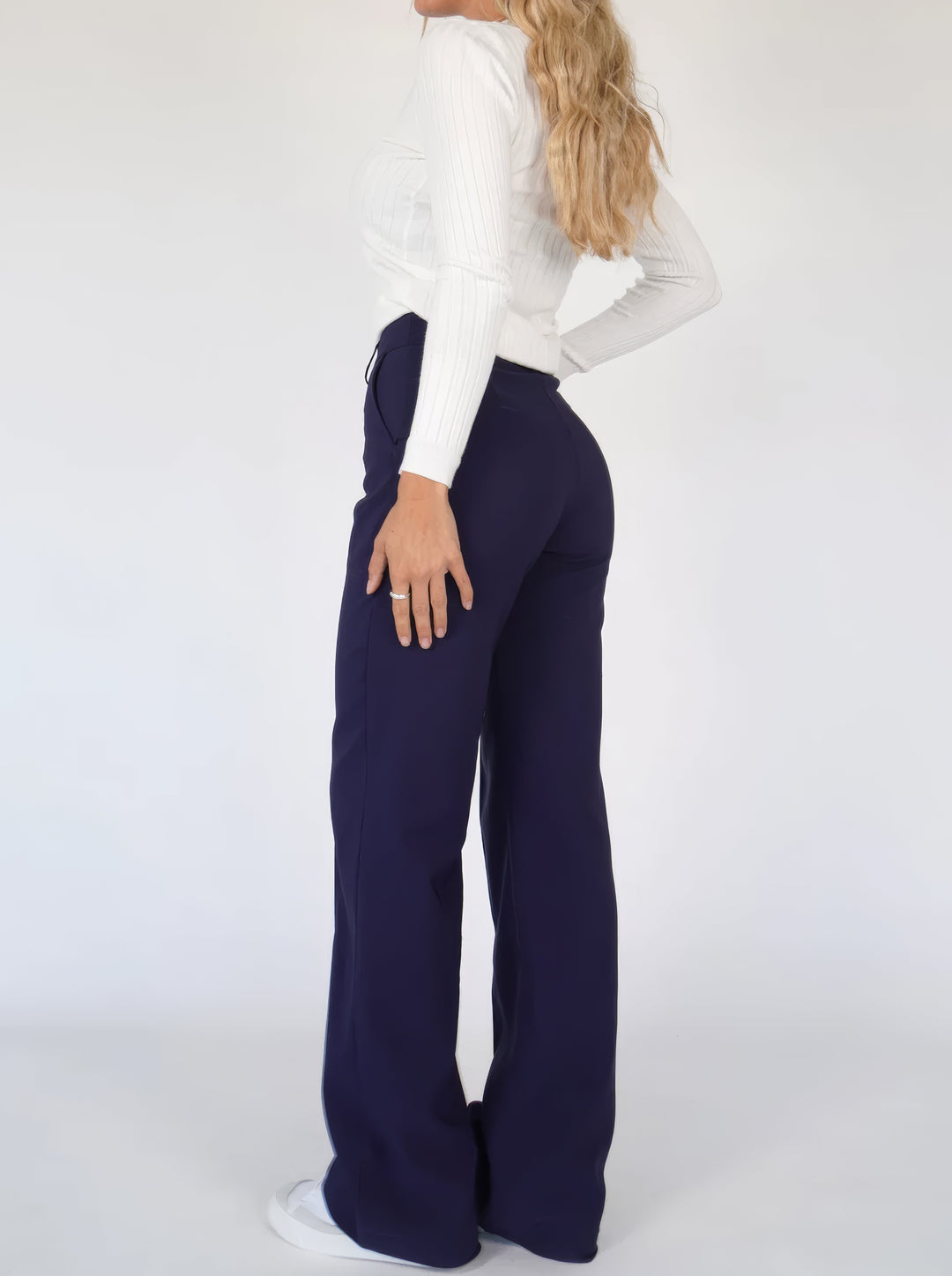 Luvo | Pantalon Large pour Femme – Coupe Ample et Jambes Droites