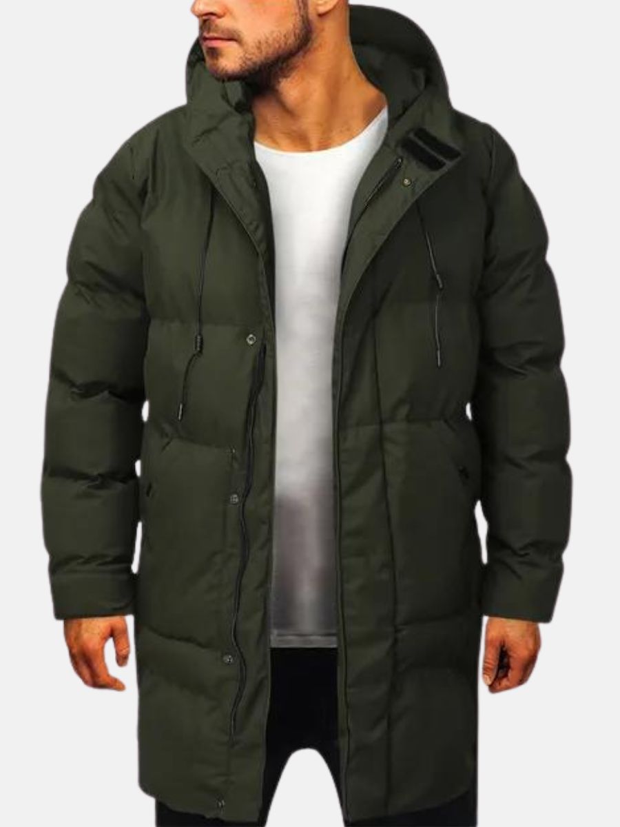 Parka pour Homme – Avec Capuche et Manches Longues