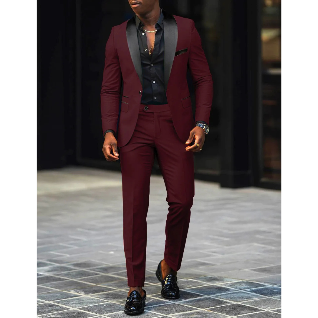 Luvo | Costume Moderne pour Homme – Invité de Mariage Élégant et Intemporel