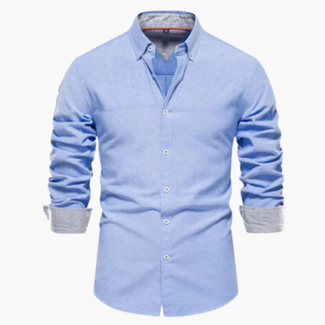 Luvo | Chemise Homme – Manches Longues et Col Classique