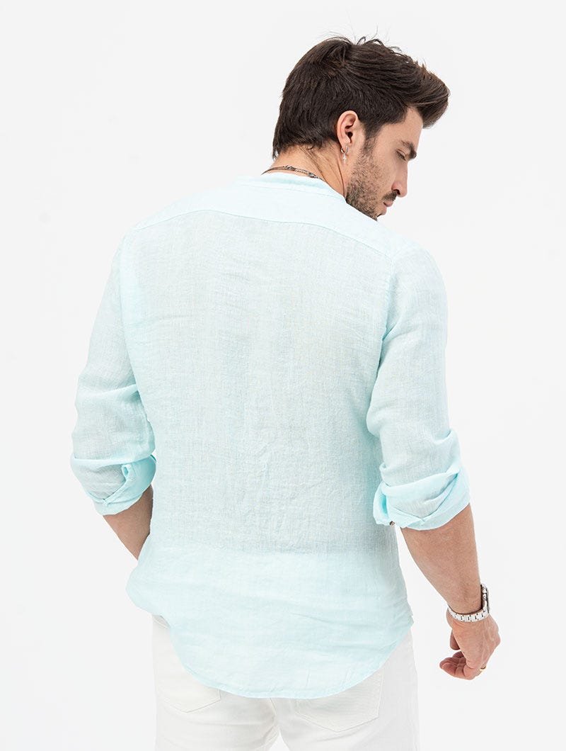 Luvo | Chemise en Lin d'Été pour Homme – Élégante et Fraîche