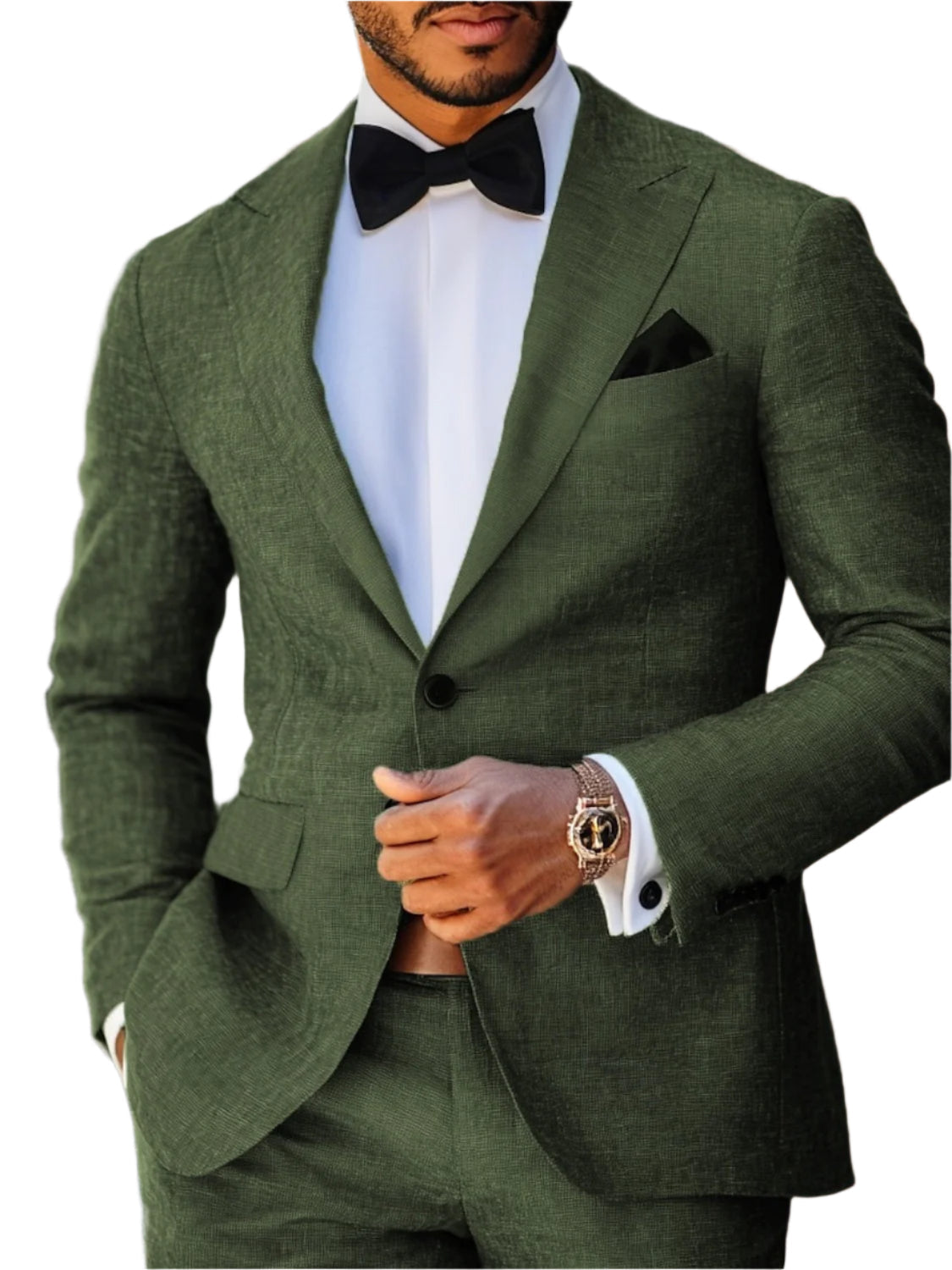 Luvo | Costume Classique 2 Pièces pour Invités de Mariage – Élégant & Confortable