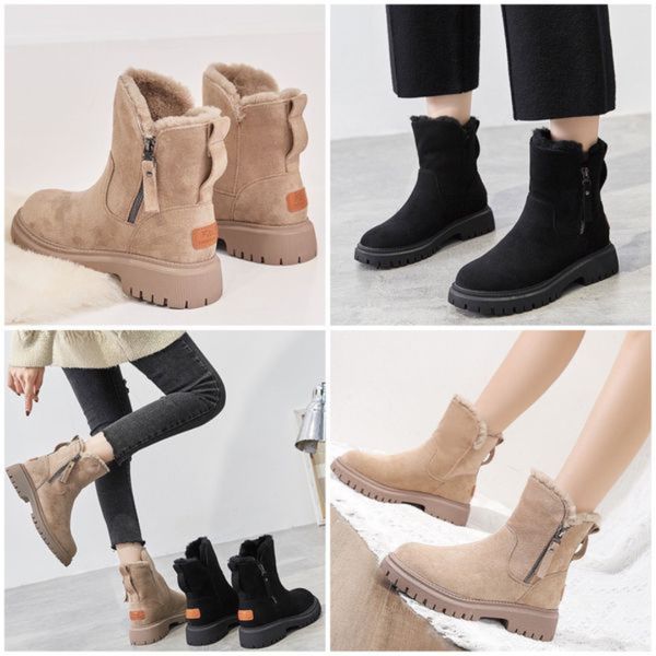 Luvo | Bottes d’Hiver Doublées pour Femme - Intérieur Doux et Chaud