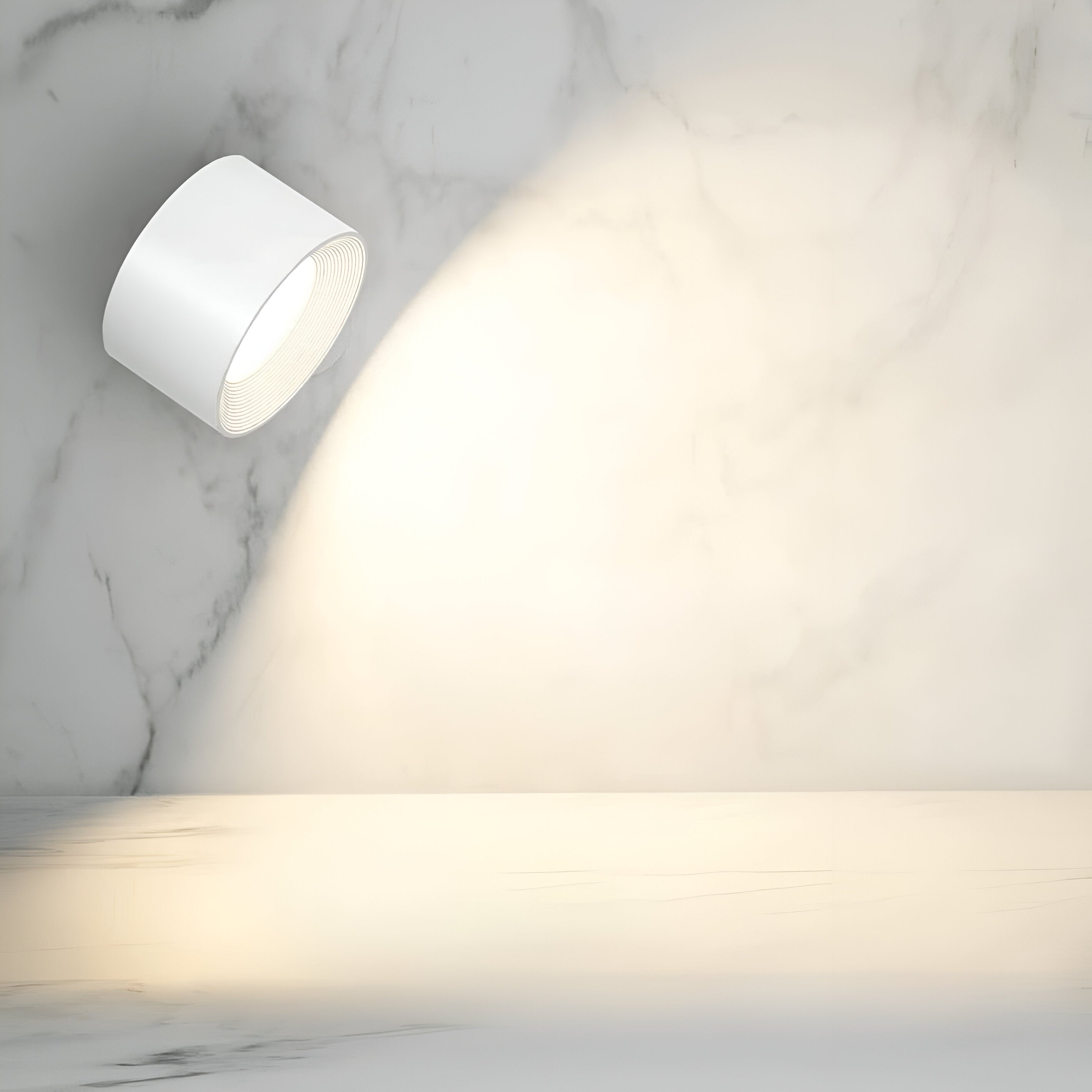 Luvo | Applique Murale LED à Commande Tactile 360° – Sans Fil &amp; Rechargeable par USB