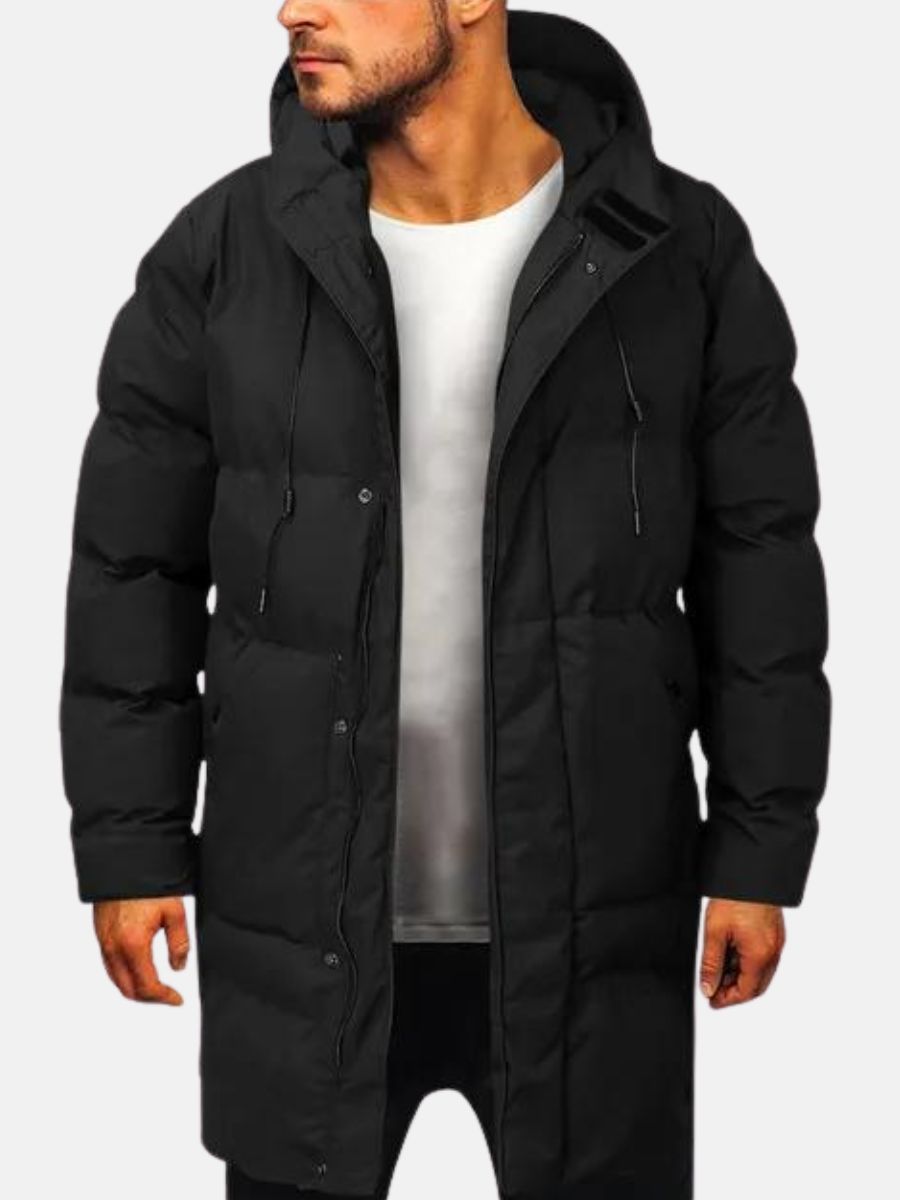 Parka pour Homme – Avec Capuche et Manches Longues