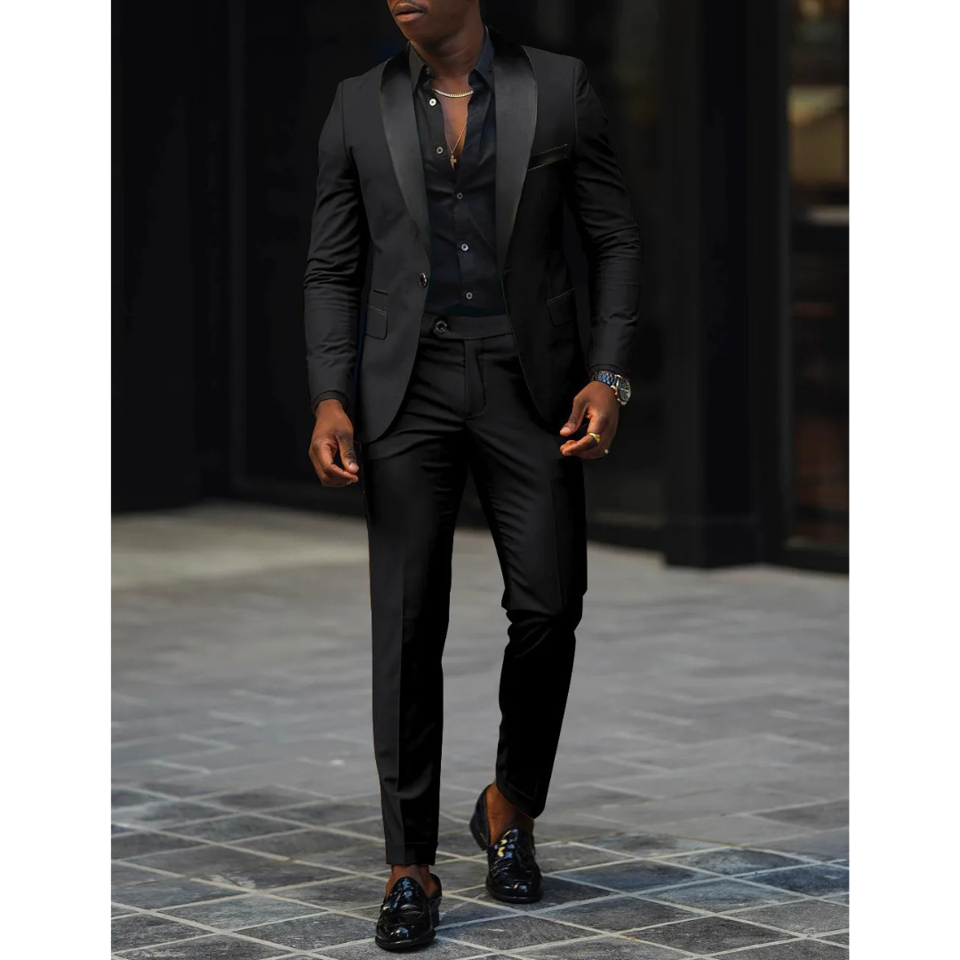 Luvo | Costume Moderne pour Homme – Invité de Mariage Élégant et Intemporel