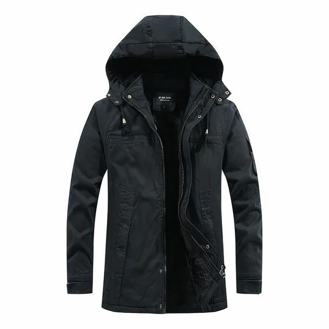 Luvo | Veste à capuche avec doublure chaude pour homme