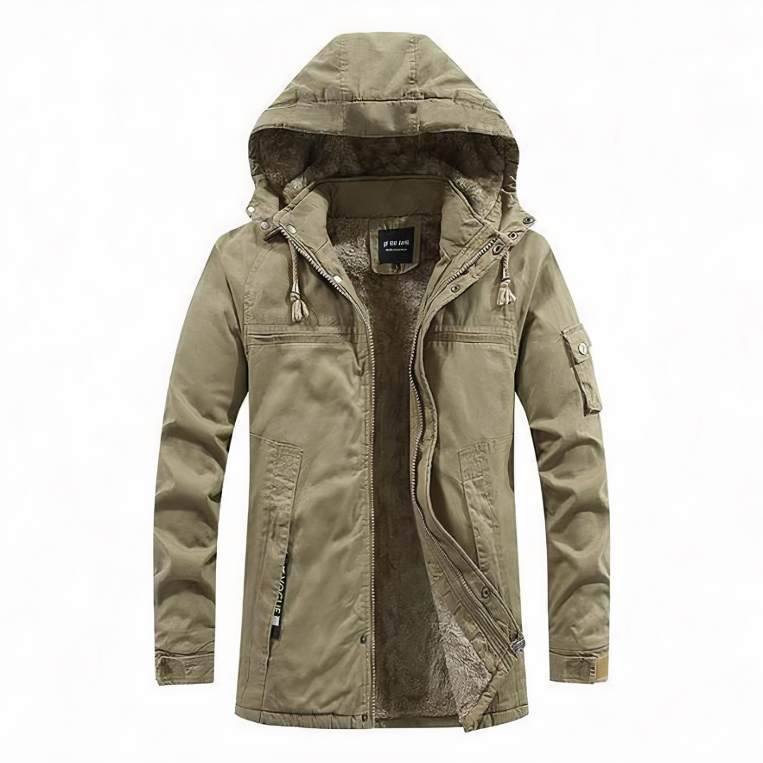 Luvo | Veste à capuche avec doublure chaude pour homme