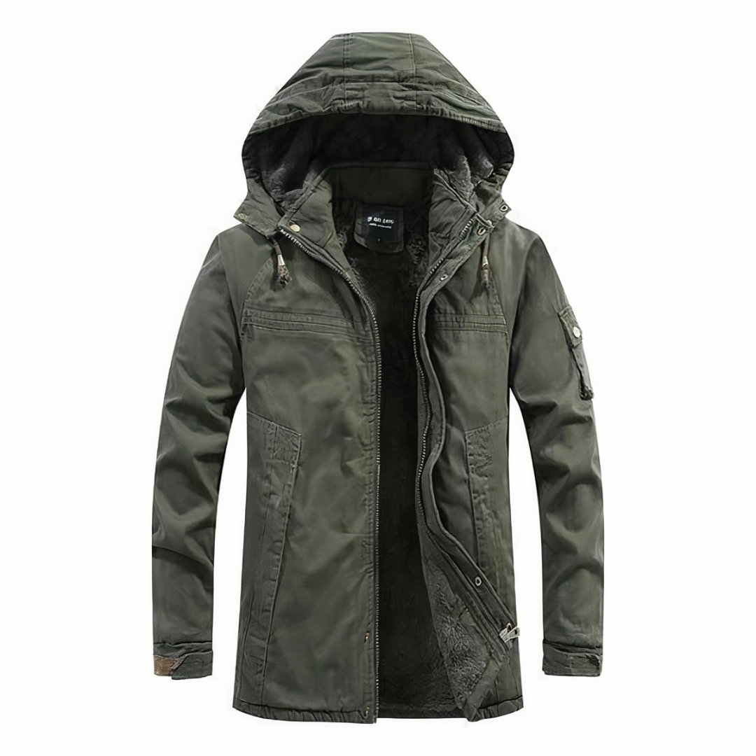 Luvo | Veste à capuche avec doublure chaude pour homme