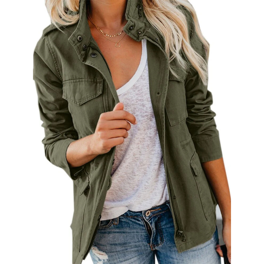 Luvo | Veste zippée contemporaine pour femme