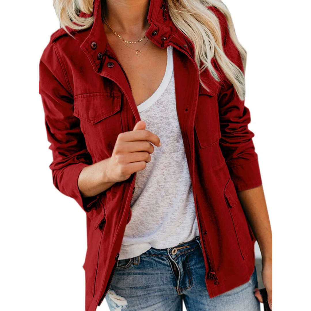 Luvo | Veste zippée contemporaine pour femme