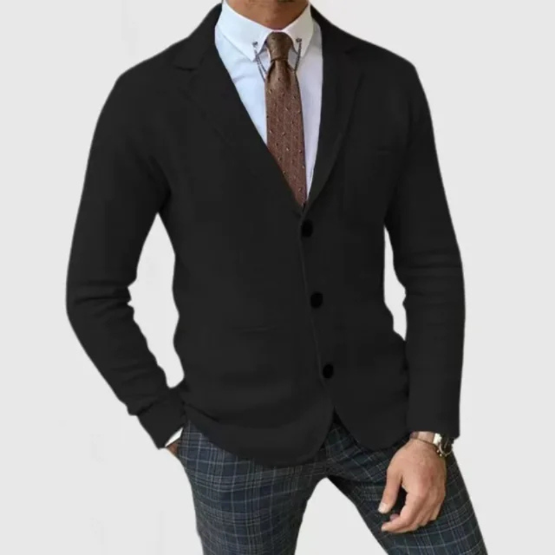 Luvo | Blazer léger slim fit pour homme – tricoté