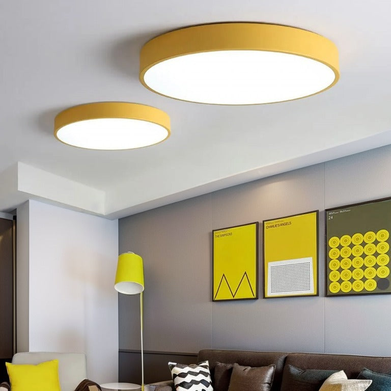 Luvo | Round LED Ceiling Light – Simple