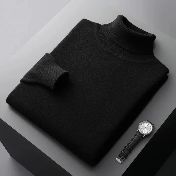 Luvo | Pull à col roulé pour homme – Manches longues
