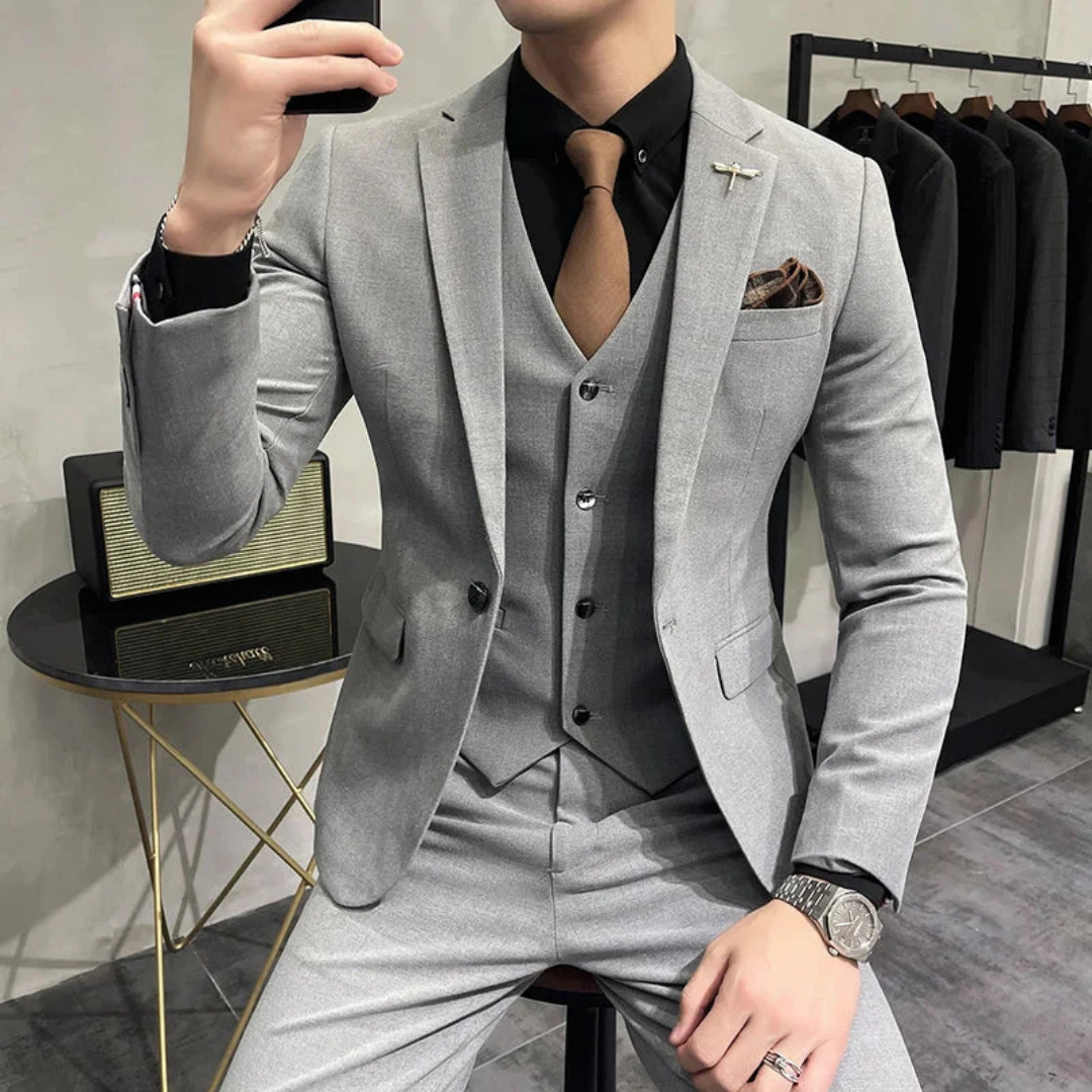 Luvo | Costume Business – 3 Pièces – Coupe Ajustée