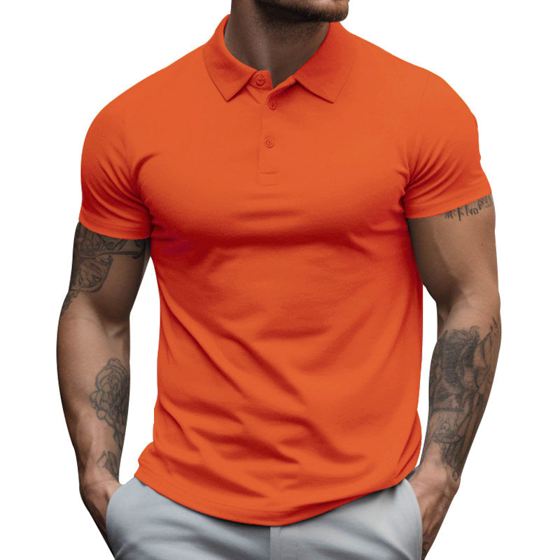 Luvo | Polo Classique Homme – Manches Courtes & Couleurs Unies
