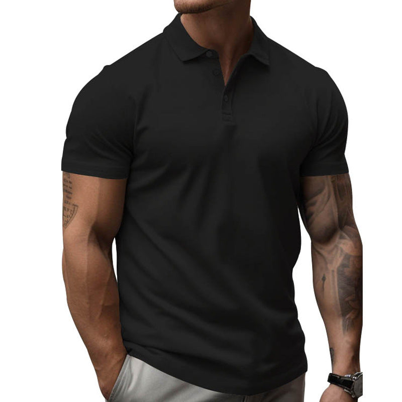 Luvo | Polo Classique Homme – Manches Courtes & Couleurs Unies