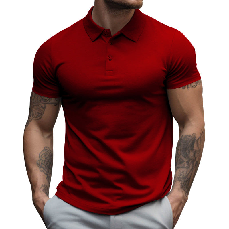 Luvo | Polo Classique Homme – Manches Courtes & Couleurs Unies