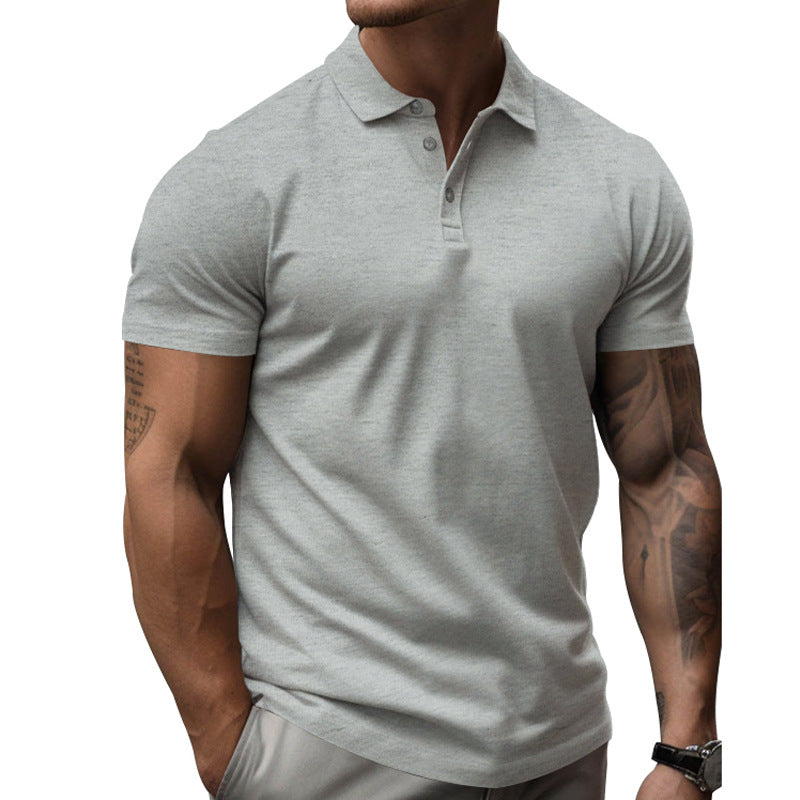 Luvo | Polo Classique Homme – Manches Courtes & Couleurs Unies