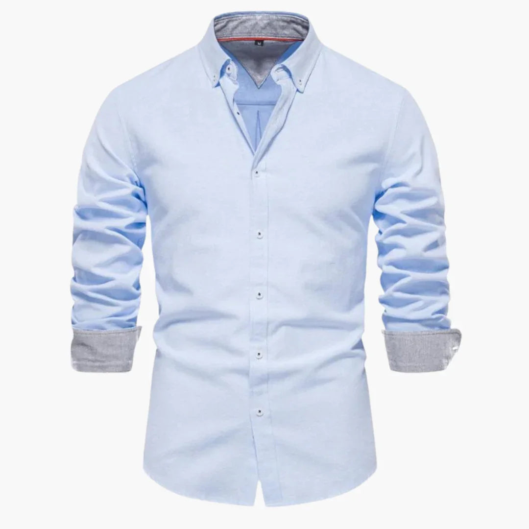 Luvo | Chemise Homme – Manches Longues et Col Classique
