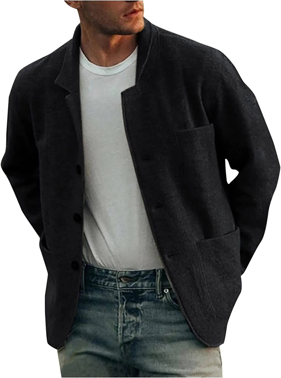 Luvo | Blazer Élégant pour Homme avec Poches