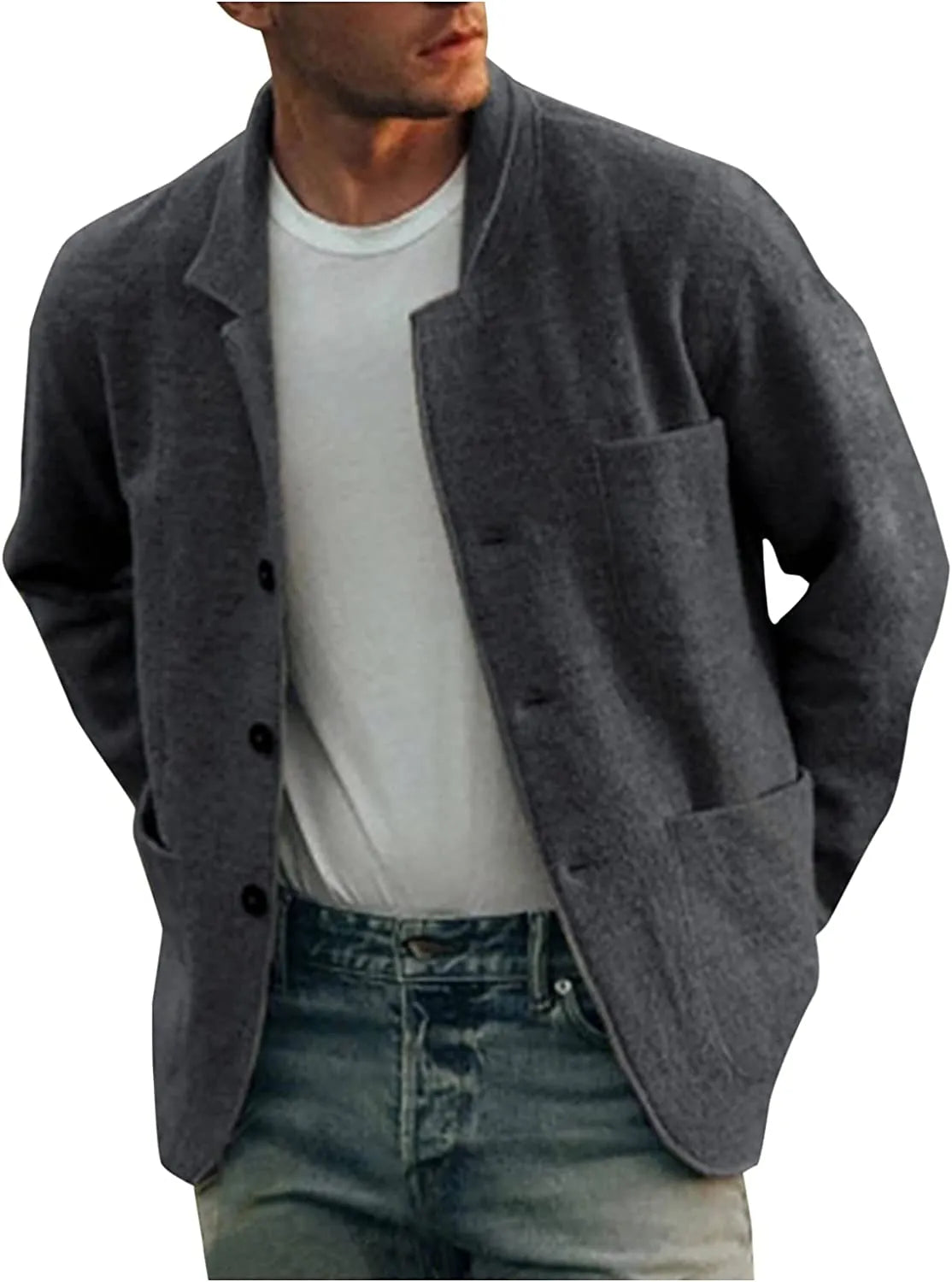 Luvo | Blazer Élégant pour Homme avec Poches